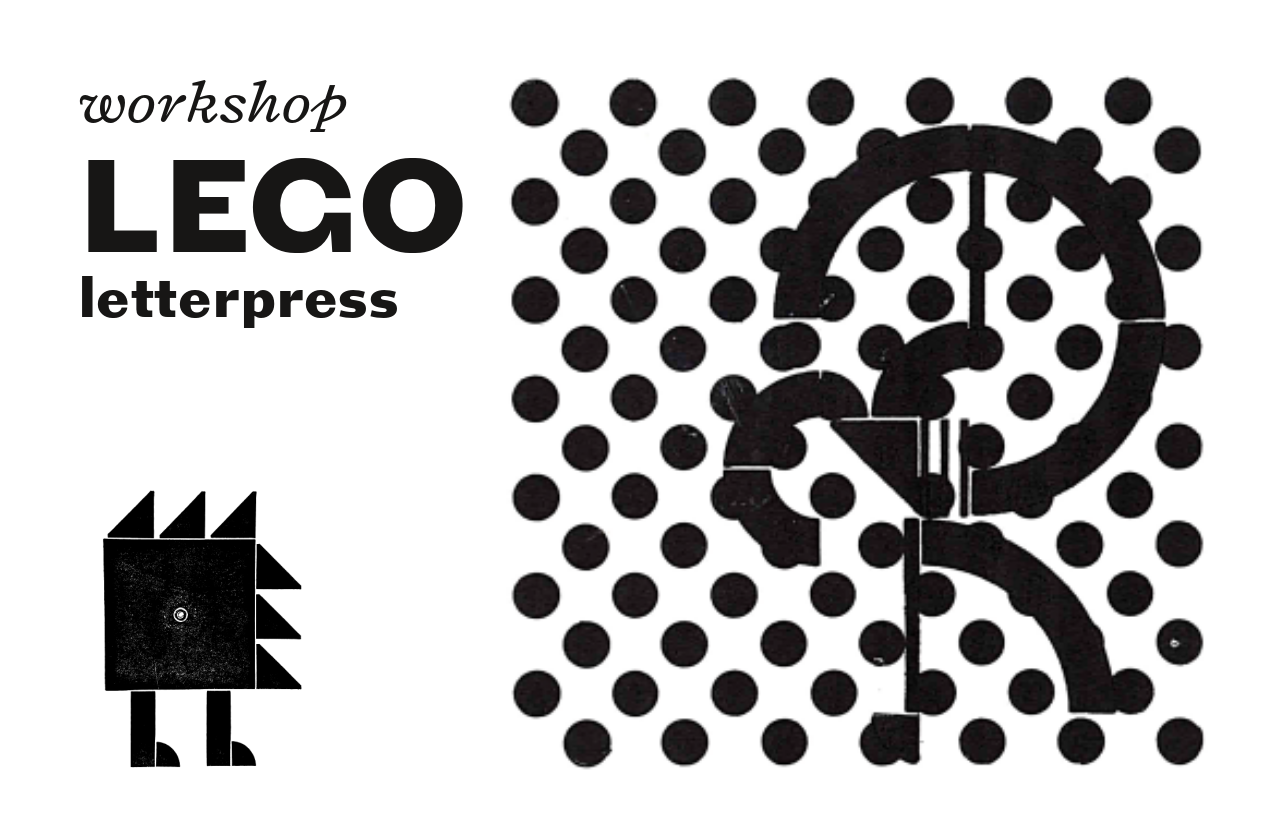 workshop LEGO letterpres