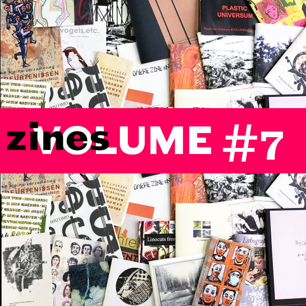 heel veel zines uitgestald. Zines volume #7