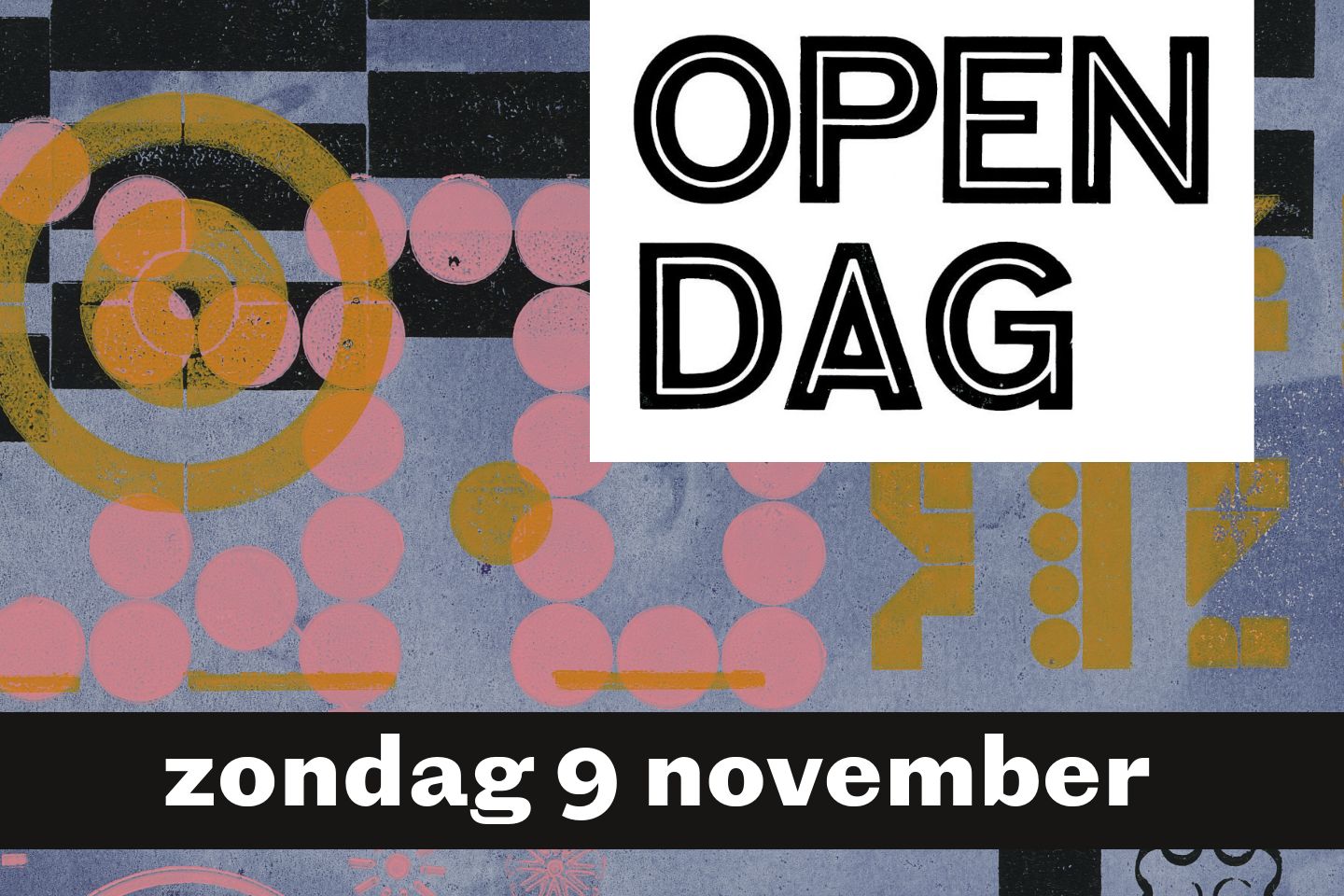 Open dag zondag 9 november