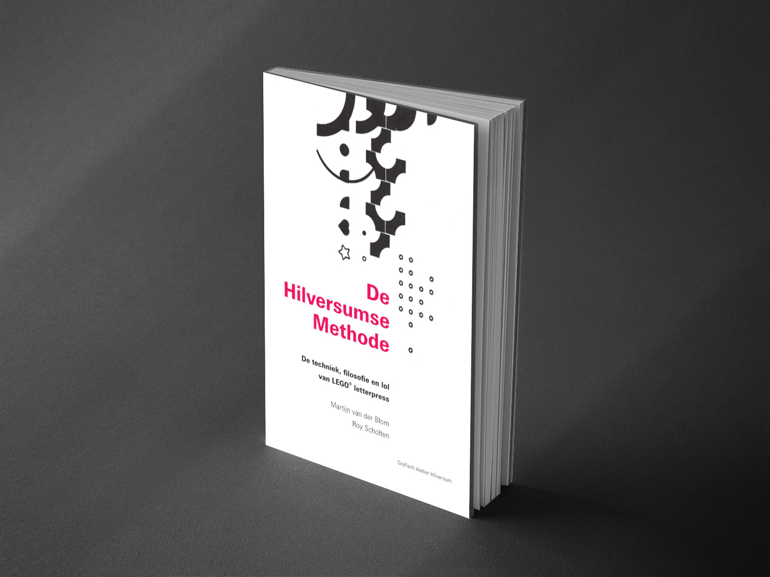 De Hilversumse Methode. Mockup van de voorkant van het boek.